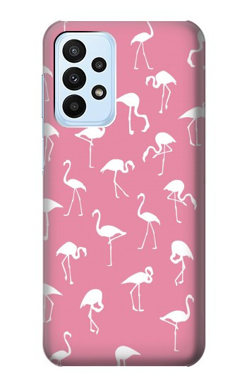 S2858 Pink Flamingo Pattern Case For Samsung Galaxy A23
