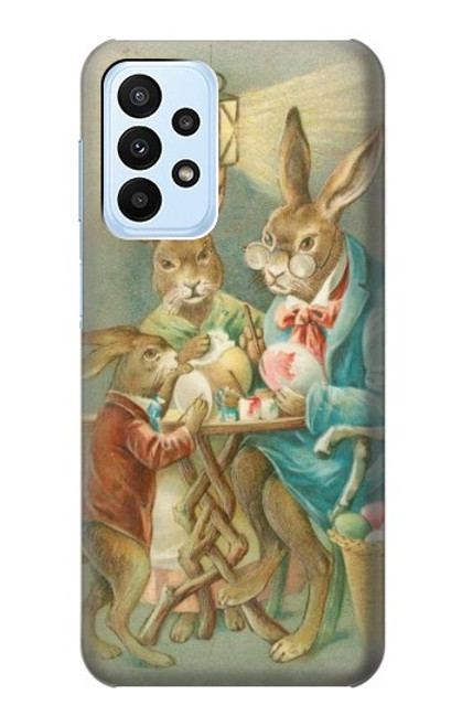 S3164 Easter Rabbit Family Case For Samsung Galaxy A23