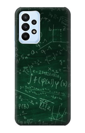 S3190 Math Formula Greenboard Case For Samsung Galaxy A23