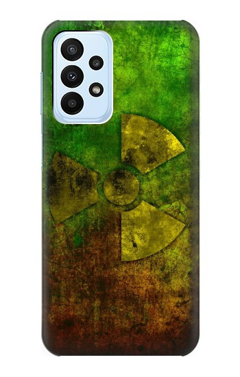S3202 Radioactive Nuclear Hazard Symbol Case For Samsung Galaxy A23