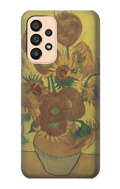 S0214 Van Gogh Vase Fifteen Sunflowers Case For Samsung Galaxy A33 5G S0214 Van Gogh Vase Fifteen Sunflowers Case For Samsung Galaxy A33 5G