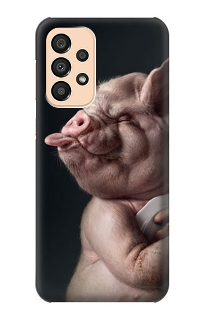 S1273 Crazy Pig Case For Samsung Galaxy A33 5G