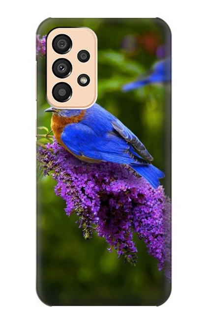 S1565 Bluebird of Happiness Blue Bird Case For Samsung Galaxy A33 5G