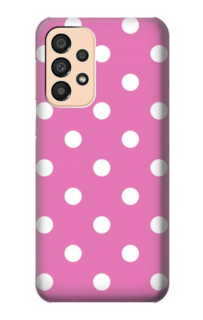 S2358 Pink Polka Dots Case For Samsung Galaxy A33 5G