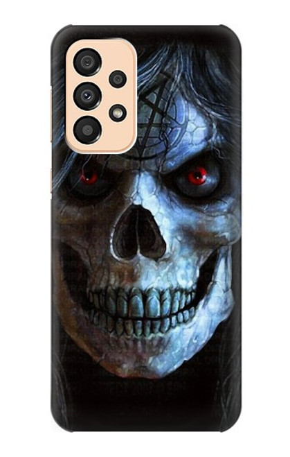 S2585 Evil Death Skull Pentagram Case For Samsung Galaxy A33 5G