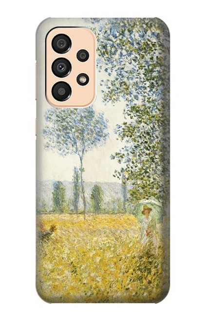 S2682 Claude Monet Fields In Spring Case For Samsung Galaxy A33 5G