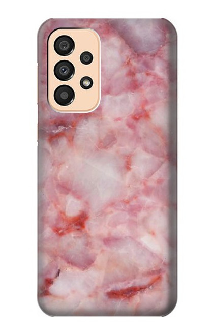 S2843 Pink Marble Texture Case For Samsung Galaxy A33 5G