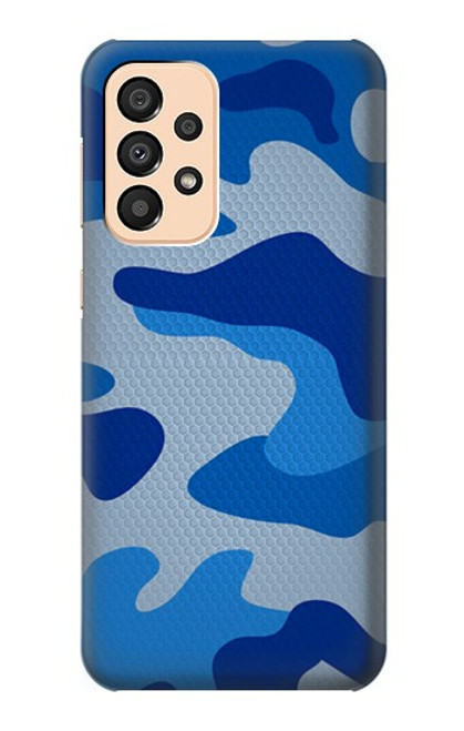 S2958 Army Blue Camo Camouflage Case For Samsung Galaxy A33 5G