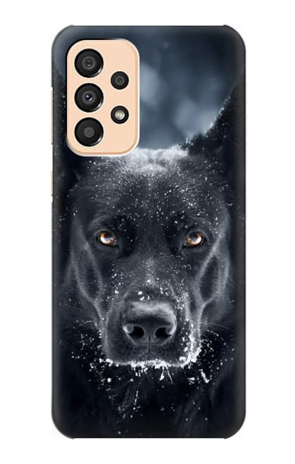 S3168 German Shepherd Black Dog Case For Samsung Galaxy A33 5G
