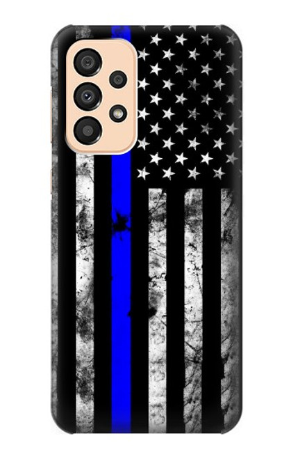 S3244 Thin Blue Line USA Case For Samsung Galaxy A33 5G