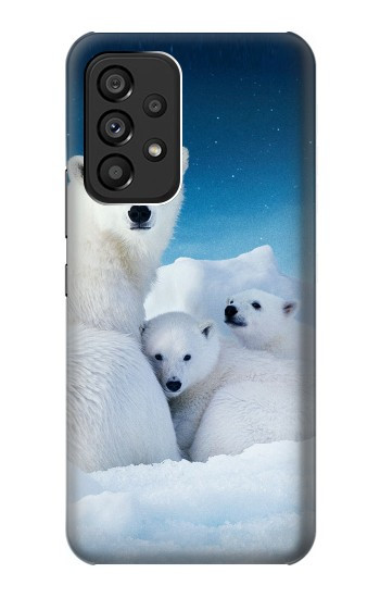 S0285 Polar Bear Family Arctic Case For Samsung Galaxy A53 5G