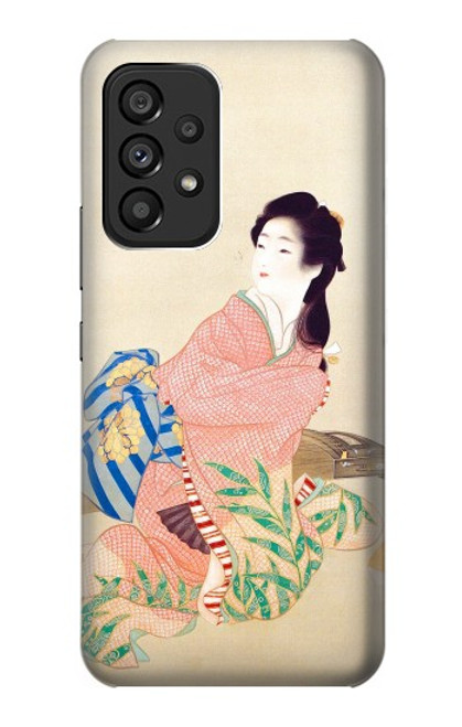 S0889 Japan Art Kimono Case For Samsung Galaxy A53 5G