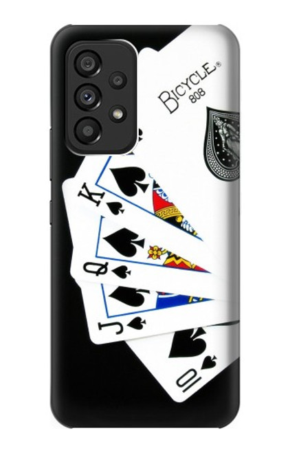 S1078 Poker Royal Straight Flush Case For Samsung Galaxy A53 5G