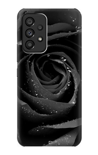 S1598 Black Rose Case For Samsung Galaxy A53 5G