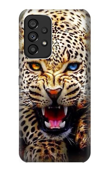 S1932 Blue Eyed Leopard Case For Samsung Galaxy A53 5G