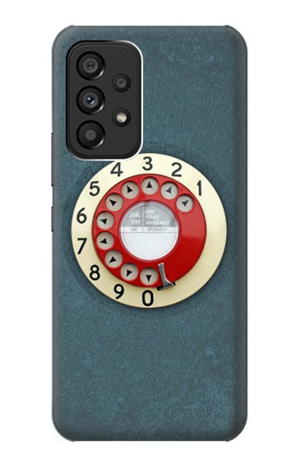 S1968 Rotary Dial Telephone Case For Samsung Galaxy A53 5G