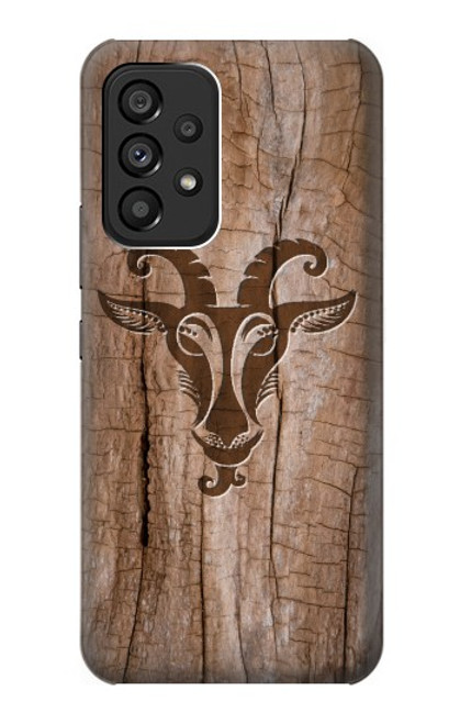 S2183 Goat Wood Graphic Printed Case For Samsung Galaxy A53 5G
