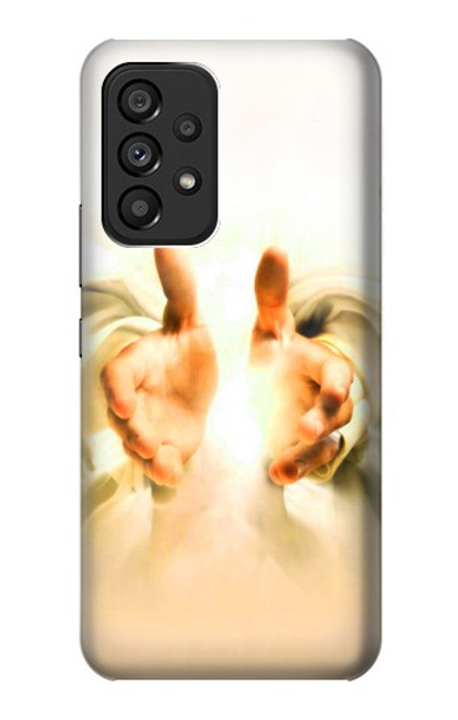 S2546 Hand of God Heaven Case For Samsung Galaxy A53 5G
