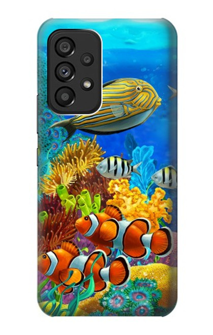 S2568 Sea Seabed Fish Corals Underwater Ocean Case For Samsung Galaxy A53 5G