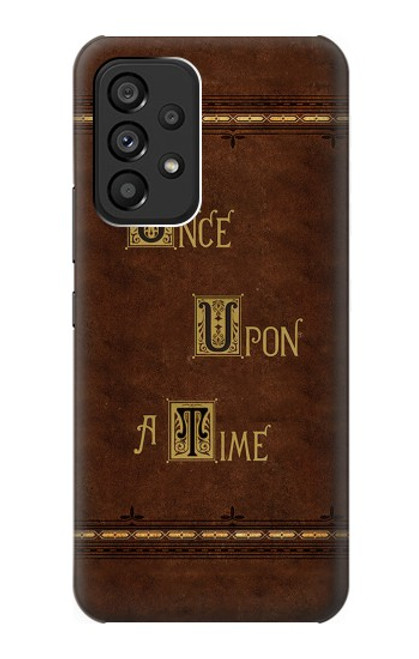 S2643 Once Upon A Time Book Case For Samsung Galaxy A53 5G