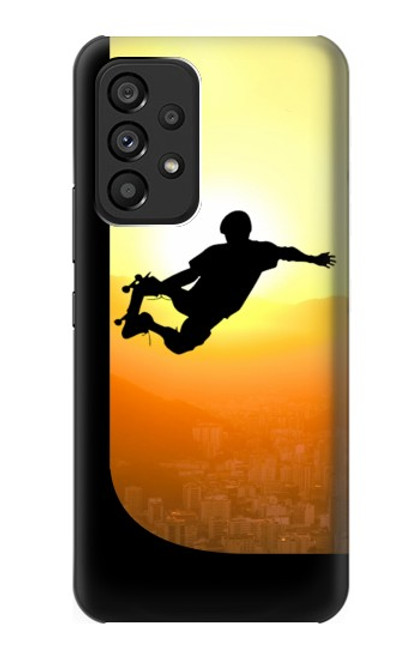 S2676 Extreme Skateboard Sunset Case For Samsung Galaxy A53 5G