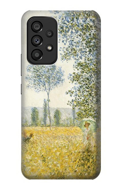 S2682 Claude Monet Fields In Spring Case For Samsung Galaxy A53 5G