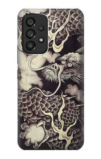 S2719 Japan Painting Dragon Case For Samsung Galaxy A53 5G