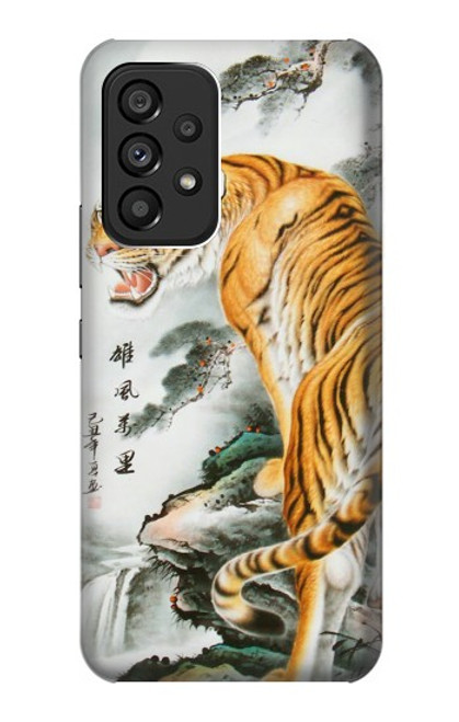 S2750 Oriental Chinese Tiger Painting Case For Samsung Galaxy A53 5G