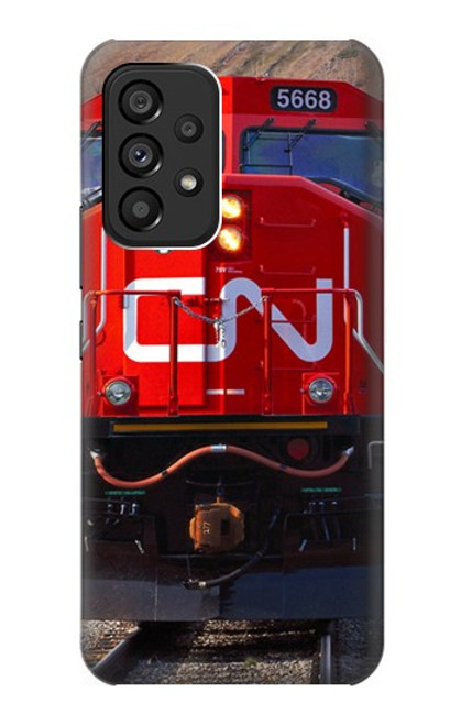 S2774 Train Canadian National Railway Case For Samsung Galaxy A53 5G