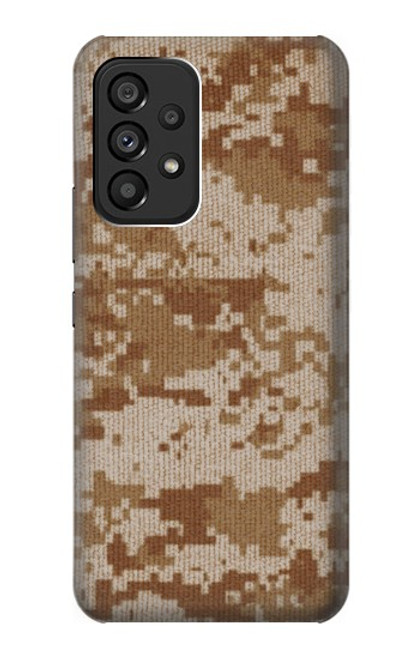 S2939 Desert Digital Camo Camouflage Case For Samsung Galaxy A53 5G