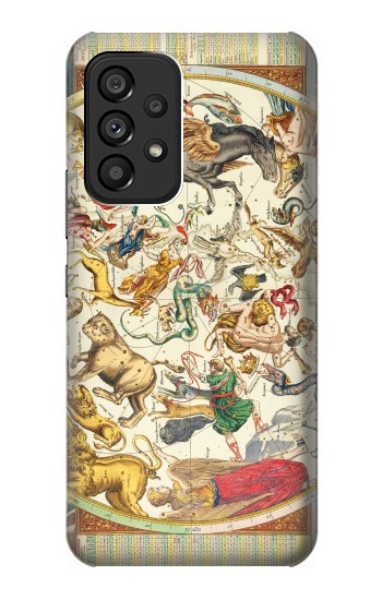 S3145 Antique Constellation Star Sky Map Case For Samsung Galaxy A53 5G