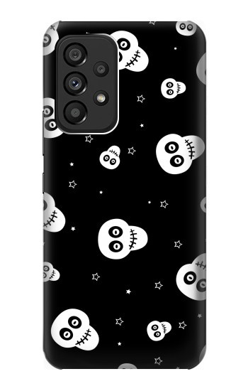 S3261 Smile Skull Halloween Pattern Case For Samsung Galaxy A53 5G