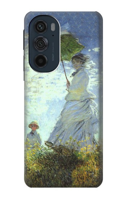 S2415 Claude Monet Woman with a Parasol Case For Motorola Edge 30 Pro