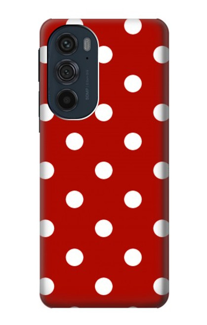 S2951 Red Polka Dots Case For Motorola Edge 30 Pro