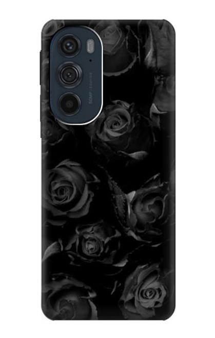 S3153 Black Roses Case For Motorola Edge 30 Pro