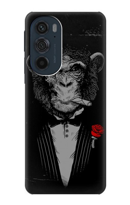 S3167 Funny Monkey God Father Case For Motorola Edge 30 Pro