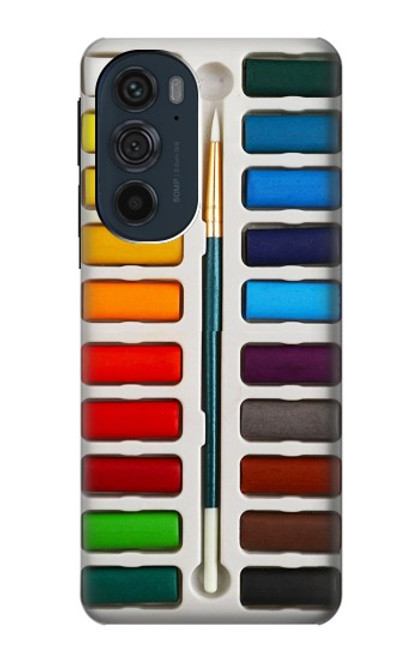 S3243 Watercolor Paint Set Case For Motorola Edge 30 Pro