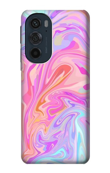 S3444 Digital Art Colorful Liquid Case For Motorola Edge 30 Pro