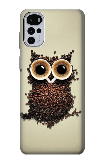 S0360 Coffee Owl Case For Motorola Moto G22