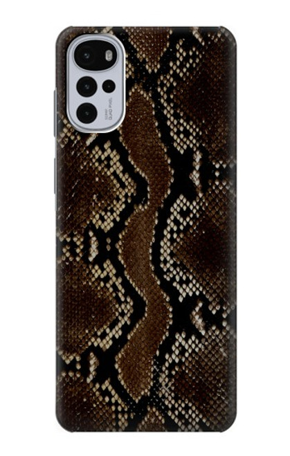 S0553 Snake Skin Case For Motorola Moto G22