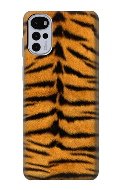 S0576 Tiger Skin Case For Motorola Moto G22