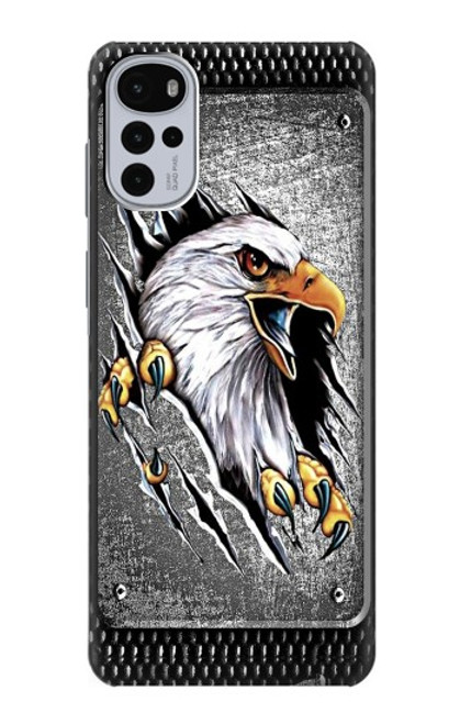 S0855 Eagle Metal Case For Motorola Moto G22