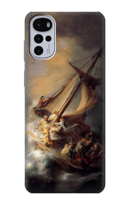 S1091 Rembrandt Christ in The Storm Case For Motorola Moto G22