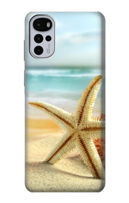 S1117 Starfish on the Beach Case For Motorola Moto G22