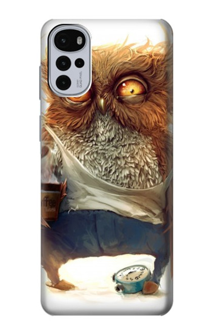 S1133 Wake up Owl Case For Motorola Moto G22