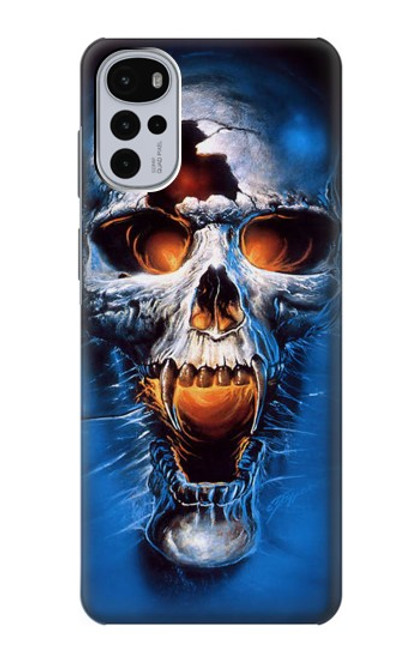 S1462 Vampire Skull Case For Motorola Moto G22