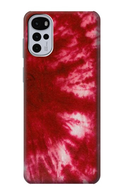 S2480 Tie Dye Red Case For Motorola Moto G22