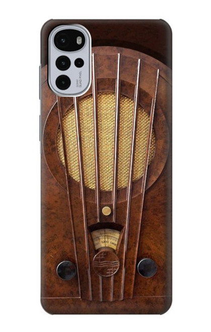 S2655 Vintage Bakelite Deco Radio Case For Motorola Moto G22