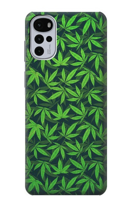 S2666 Marijuana Pattern Case For Motorola Moto G22