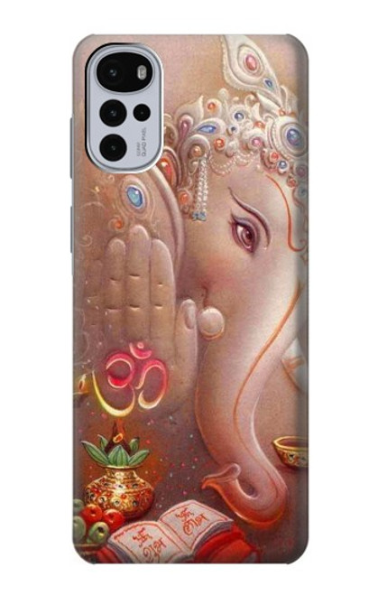 S2678 Hindu God Ganesha Lord of Success Case For Motorola Moto G22